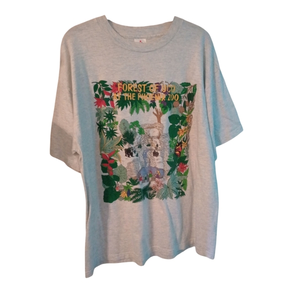 H.L. Miller Tops - H.L. Miller Phoenix, AZ Zoo T-Shirt, Size L, Pre-owned